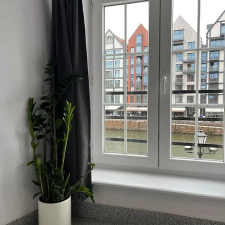 In The Gate Of Chlebnicka - View Of Motlawa * Gdansk