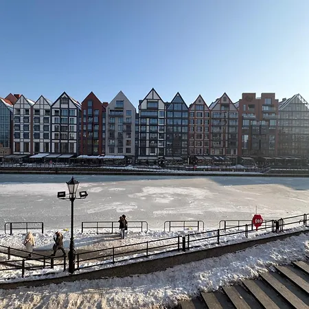 In The Gate Of Chlebnicka - View Of Motlawa *