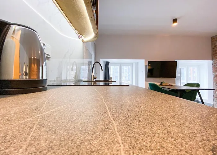 In The Gate Of Chlebnicka - View Of Motlawa * Danzica