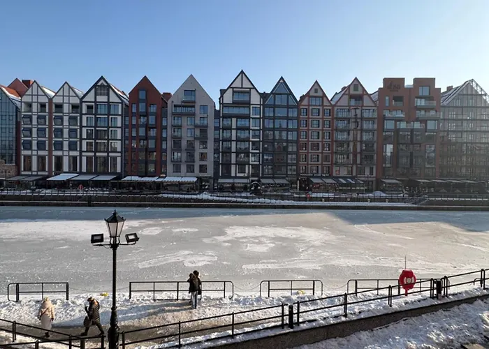 In The Gate Of Chlebnicka - View Of Motlawa *
